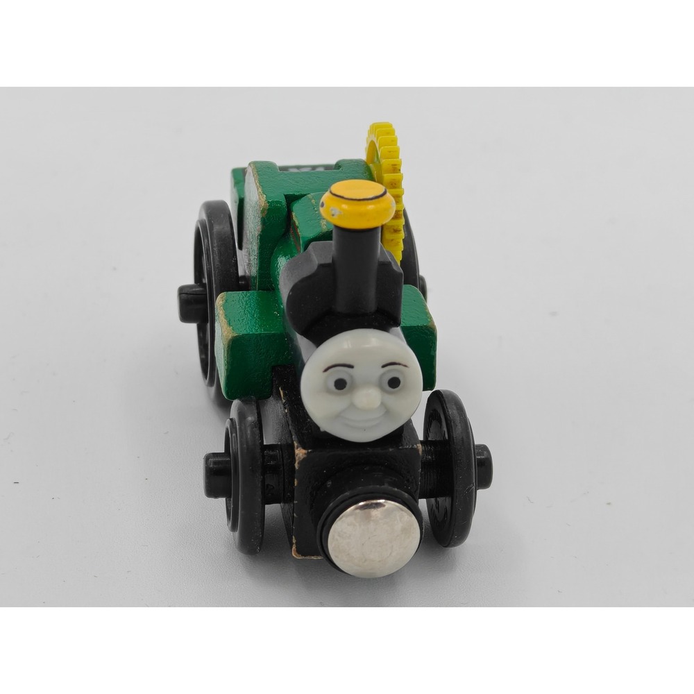 Thomas & Friends Wooden Railway Trevor the Traction Engine Green Wood Toy Train - Picture 5 of 7